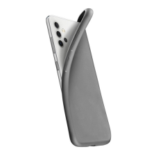 CELLULARLINE CHROMA szilikon telefonvédő (matt, mikrofiber plüss belső) FEKETE [Samsung Galaxy A32 5G (SM-A326)] (CHROMAGALA32K) tok és táska