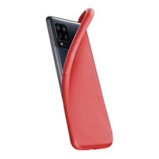 CELLULARLINE CHROMA szilikon telefonvédő (matt, mikrofiber plüss belső) PIROS | CHROMAGALA42R tok és táska