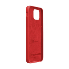 CELLULARLINE Crotective silicone cover Sensation for Apple iPhone 12 Pro Max, red mobiltelefon kellék