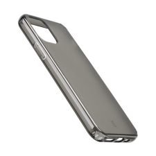 CELLULARLINE műanyag telefonvédő (szilikon keret, közepesen ütésálló, antibakteriális) FEKETE [Samsung Galaxy A41 (SM-A415F)] tok és táska