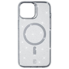 CELLULARLINE Sparkle Mag hátlap Magsafe támogatással Apple iPhone 15 készülékhez, átlátszó (SPARKMAGIPH15T) tok és táska