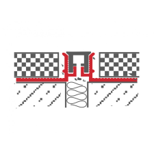 Celox OX Dilatációs alumínium burkolatváltó profil 12,5 mm sötétbarna 2500 mm élvédő, sín, szegélyelem