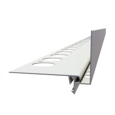 Celox OX RT30 Magas teraszszegély antracit 30+40 mm takarás WPC térkő vízvető profil erkély balkon terasz 1 szál 2,5 m teraszszegő balkonszegély függőfolyosó élzáró élvédő, sín, szegélyelem
