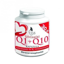 Celsus SZÍVÜNKÉRT Q1+Q10 KAPSZULA SZELÉNNEL ÉS B1-VITAMINNAL (30db) vitamin és táplálékkiegészítő