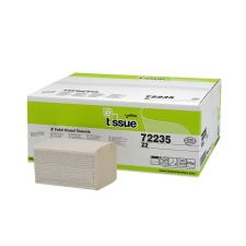CELTEX E-Tissue Z hajtogatott kéztörlő, 2 réteg, 20,5x24cm, 25x150ap/karton papírárú, csomagoló és tárolóeszköz