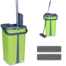  Cenocco CC-9077 lapos felmosókészlet vödörrel, zöld takarító és háztartási eszköz