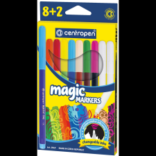 Centropen 2549 Magic Marker, 8+2 db (8595013612828) filctoll, marker