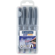Centropen 2637/4 M Marker szett, tokban (8595013611876) filctoll, marker