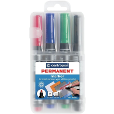Centropen 8566/4 Tartós marker, tokban (8595013617403) filctoll, marker