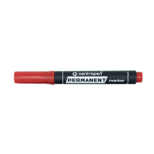 Centropen Alkoholos marker 1-4,6mm, vágott hegyű, Centropen 8576 piros filctoll, marker