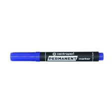 Centropen Permanent marker 1-4,6mm, vágott hegyű, Centropen 8576 kék filctoll, marker