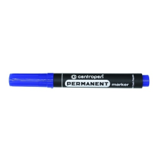 Centropen Permanent marker 2,5mm, kerek hegyű, Centropen 8566, kék filctoll, marker