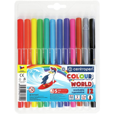 Centropen RED 7550, 12 db a csomagban filctoll, marker