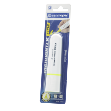Centropen Szövegkiemelő 1-4,6mm, vágott hegyű, Centropen 6252 neon sárga filctoll, marker