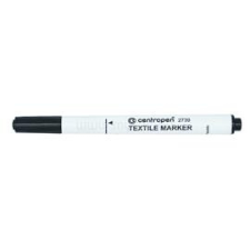 Centropen Textilfilc 1,8mm, 2739 fekete (CENTROPEN_527399212) filctoll, marker