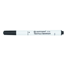 Centropen Textilfilc 1,8mm, Centropen 2739 fekete filctoll, marker