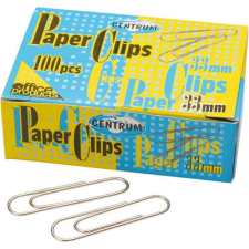 Centrum Gemkapocs Centrum 33 mm nikkel 100 db/doboz gemkapocs, tűzőkapocs