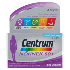  Centrum® Nőknek 50+ A-tól Z-ig multivitamin 30 db vitamin és táplálékkiegészítő