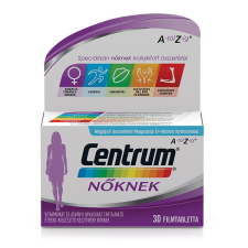  CENTRUM NŐKNEK A-Z FILMTABLETTA 30X vitamin és táplálékkiegészítő