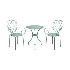 Century két személyes kerti bútor szett karfás székkel, zsálya kerti bútor