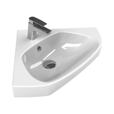  CeraStyle ARDA - SAROKBA építhető - porcelán mosdókagyló - 46 x 46 cm szaniter