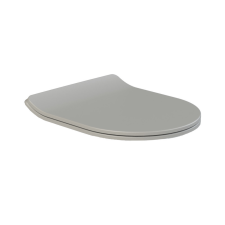 CeraStyle CITY SLIM WC ülőke - MATT SZÜRKE - duroplast - lecsapódásgátlós - könnyen levehető szaniter