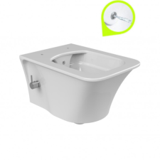 CeraStyle IBIZA fali WC - BEÉPÍTETT bidé funkcióval - rimless - perem nélküli - mély öblítés szaniter