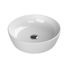  CeraStyle - Top Counter pultra ültethető porcelán mosdó - ONE - O - Ø 46 cm szaniter
