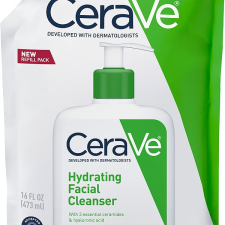 CeraVe Hidratáló tisztító gél utántöltő 473 ml arctisztító
