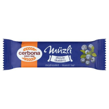 Cerbona áfonyás müzliszelet 20 g reform élelmiszer