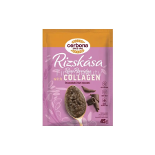  CERBONA ÉTCSOKOLÁDÉS RIZSKÁSA KOLLAGÉNNEL 45G reform élelmiszer