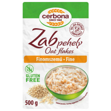 Cerbona Gluténmentes Finomszemű Zabpehely 500 g reform élelmiszer