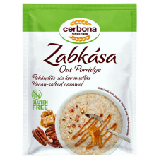 Cerbona gluténmentes Pekándiós-sós karamellás zabkása 50 g alapvető élelmiszer