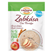 Cerbona Gluténmentes zabkása alma-fahéj hozzáadott cukor nélkül 50g reform élelmiszer