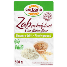 Cerbona Gluténmentes Zabpehelyliszt 500 g reform élelmiszer