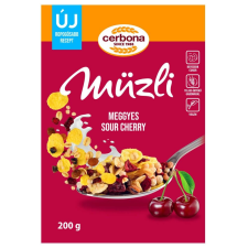 Cerbona Meggyes müzli 200 g (dobozos) reform élelmiszer