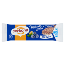 Cerbona müzli szelet áfonyás joghurtos tejbev. 20g /20/ reform élelmiszer