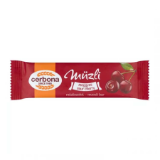  Cerbona müzliszelet meggyes - 20g csokoládé és édesség