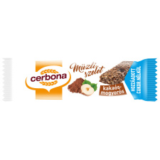Cerbona szelet cukormentes kakaós-mogyorós 20 g reform élelmiszer