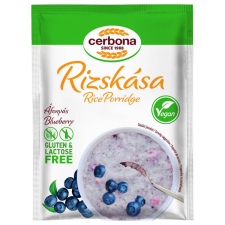 Cerbona Vegán áfonyás rizskása gluténmentes 45 g reform élelmiszer