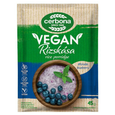  CERBONA VEGÁN RIZSKÁSA ÁFONYA GLUTÉN-ÉS LAKTÓZMENTES 45G reform élelmiszer