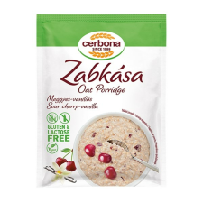 Cerbona Zabkása CERBONA meggyel és vaníliával gluténmentes 50g reform élelmiszer