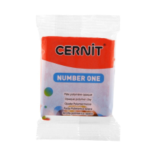 Cernit süthető gyurma N°1 56gr - mákpiros süthető gyurma