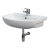 Cersanit Arteco 40 SYMETR mosdó 40x29cm (K667-034-PT)