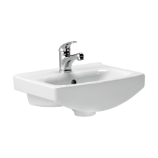 Cersanit Cersania New mosdótál 40x33 cm négyszögletes fehér K11-0050 fürdőkellék