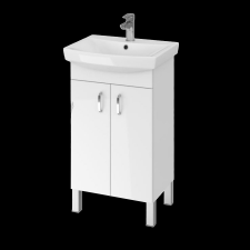 Cersanit CLASO ALSÓSZEKRÉNY MOSDÓVAL 50X84X39CM, FÉNYES FEHÉR, 2 AJTÓ fürdőszoba bútor