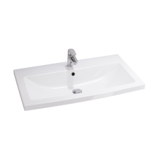 Cersanit Como mosdótál 80x45 cm négyszögletes fehér K32-004-BOX fürdőkellék