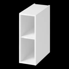 Cersanit LARGA ALSÓSZEKRÉNY NYITOTT 20X55X45CM, POLCOS, FEHÉR, ÖSSZESZERELT fürdőszoba bútor