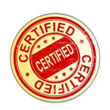  Certified kitűző kitűző