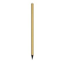  Ceruza, arany, fehér SWAROVSKI® kristállyal, 14 cm, ART CRYSTELLA® ceruza